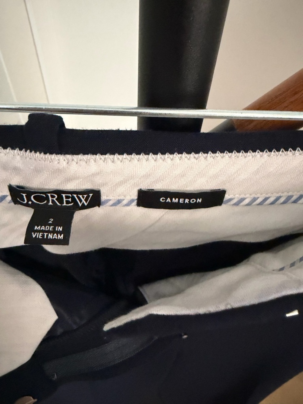 J. Crew Cameron Pant in Navy, 2 - Picture 2 of 3